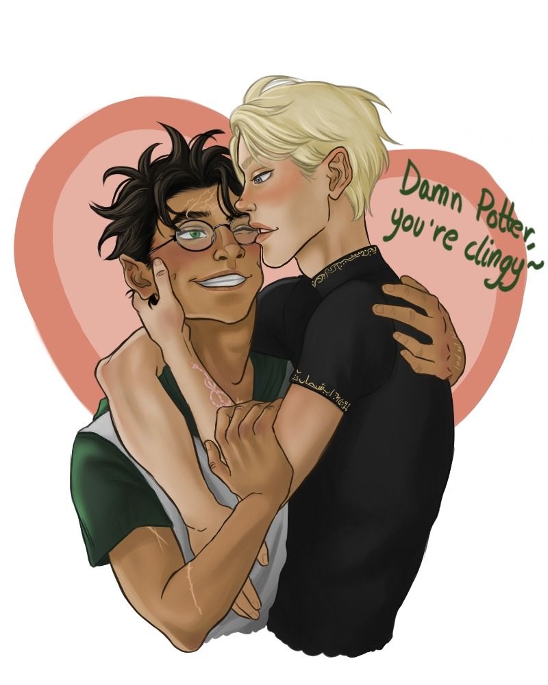 Featured image of post Love Drarry Fanart Cute