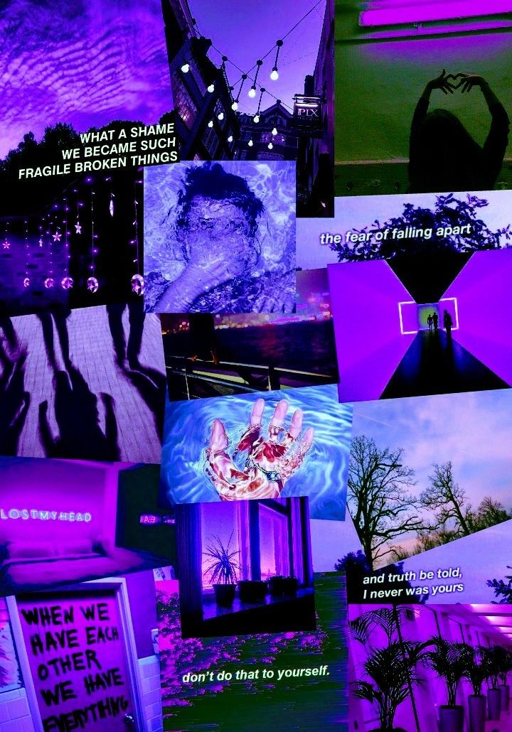 Featured image of post Sad Wallpapers Aesthetic Purple